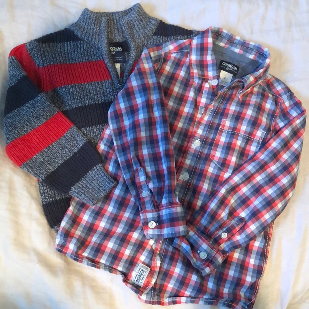 Sweater/shirt set - Picture 2 of 4